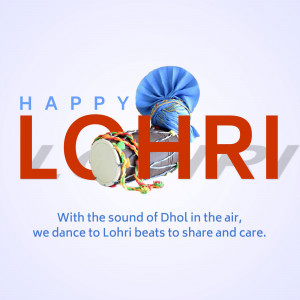 Happy Lohri hd images poster banner status and hd photos